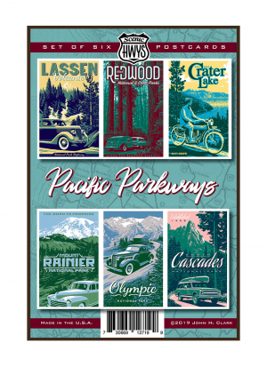Pacific Parkways Postcard Set