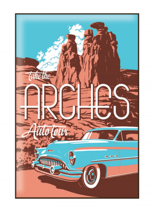 Arches National Park Magnet