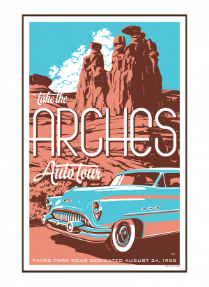 Arches National Park Poster