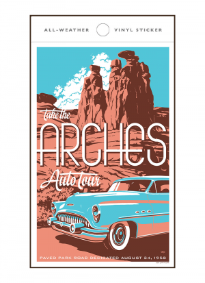 Arches National Park Sticker