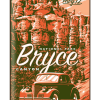 Illustration of vintage car at Bryce Canyon National Park