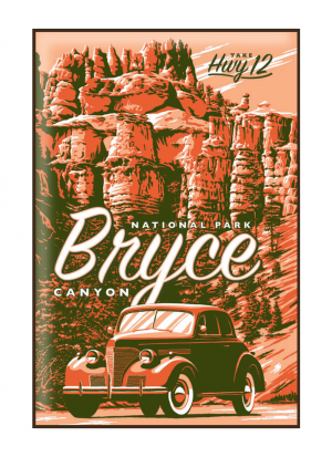 Bryce Canyon Hwy 12 Magnet