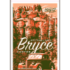 Illustration of vintage car at Bryce Canyon National Park