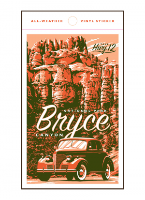 Bryce Canyon Hwy 12 Sticker