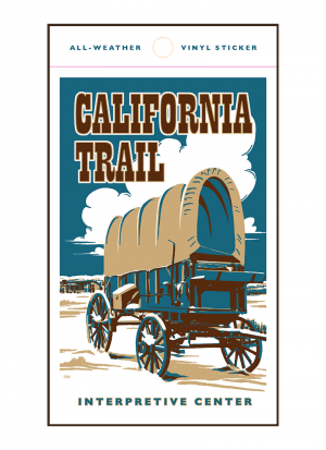 California Trail Sticker