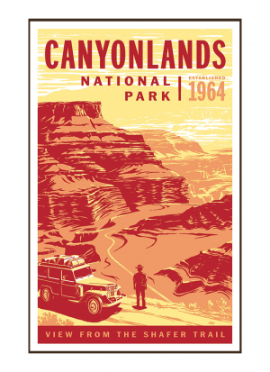 Canyonlands Poster