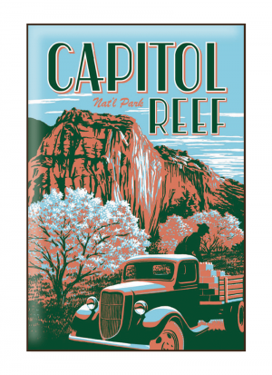 Capitol Reef Orchard Magnet