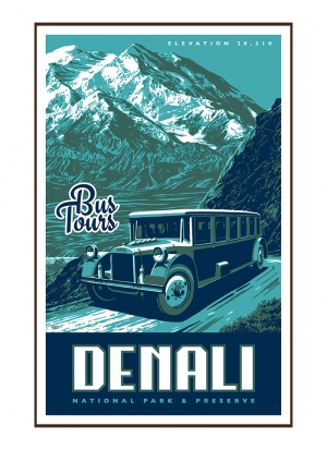 Denali National Park Poster