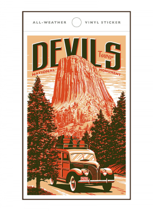 Devils Tower Sticker
