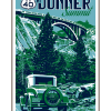 Illustration of vintage car at Donner Memorial State Park