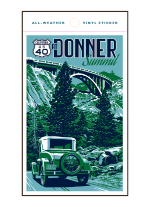 Donner Summit Sticker