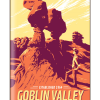 Illustration of tourist at Goblin Valley State Park