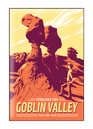 Goblin Valley Magnet