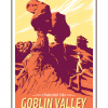 Illustration of tourist at Goblin Valley State Park