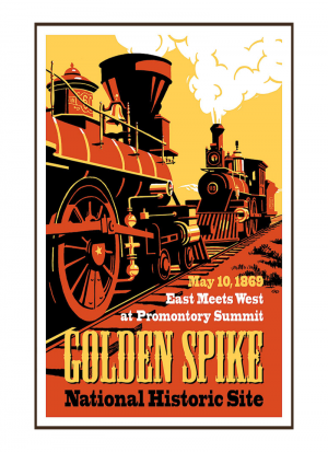 Golden Spike Trains Poster