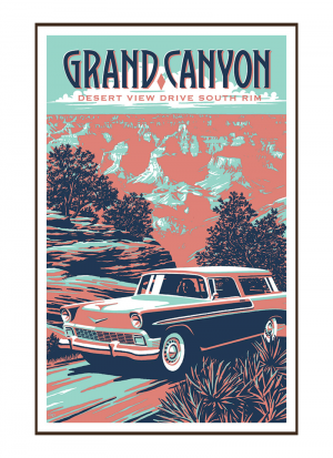 Grand Canyon South Poster