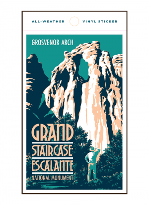 Grand Staircase Arch Sticker