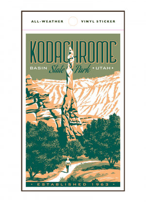Kodachrome Sandpipe Sticker
