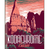 Vintage-style illustration of Kodachrome Basin State Park