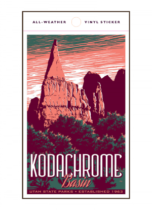 Kodachrome Basin Sticker
