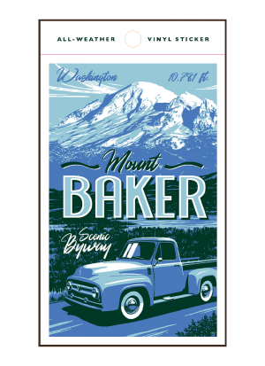 Mt. Baker Scenic Byway Sticker