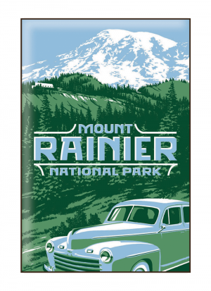 Mt. Rainier Magnet