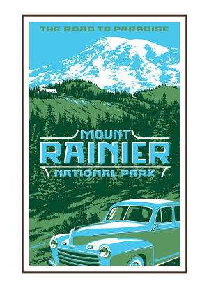 Mt. Rainier Poster