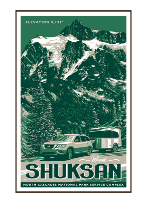 North Cascades Shuksan Poster