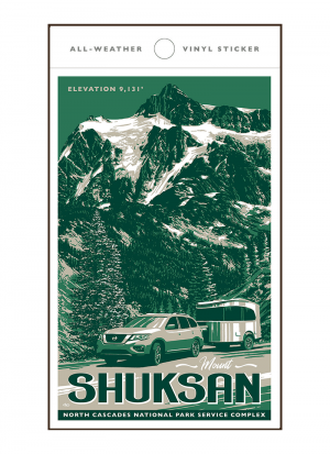 North Cascades Shuksan Sticker