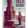 Vintage-style illustration of tourist at Palo Duro Canyon State Park