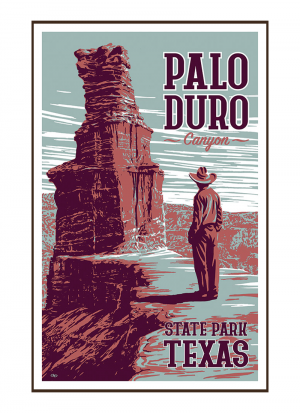 Palo Duro Canyon Poster