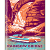 Illustration of boat at Rainbow Bridge National Monument