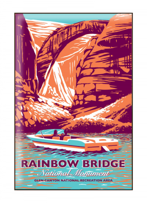 Rainbow Bridge Magnet
