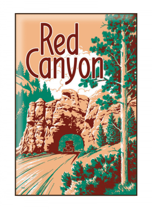 Red Canyon Magnet