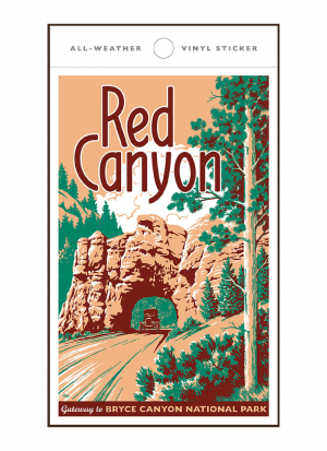 Red Canyon Sticker