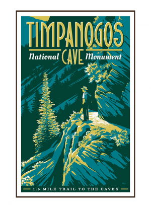 Timpanogos Cave Trail Poster