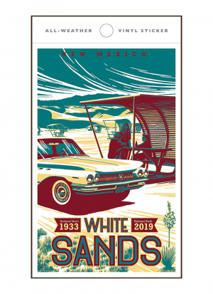 White Sands Picnic Sticker
