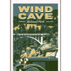 Illustration of vintage car and family at Wind Cave National Park