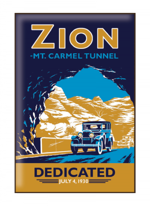 Zion Mt. Carmel Tunnel Magnet